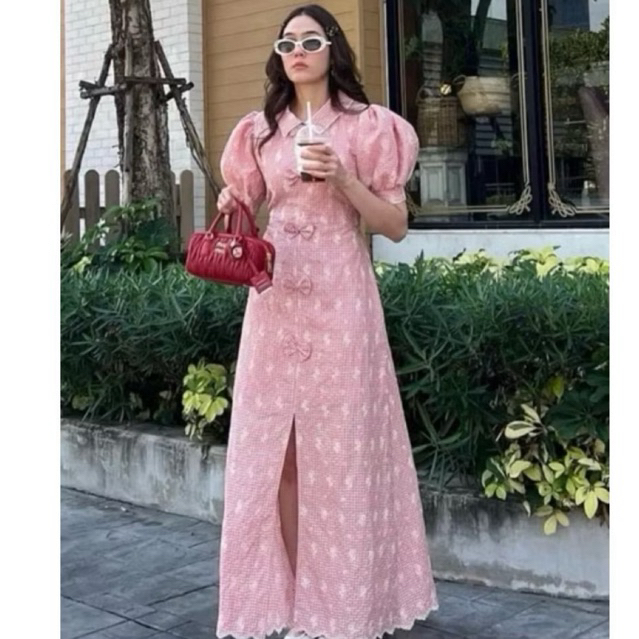 เดรสกี่เพ้าแบรนด์แท้💯The Social Introvert