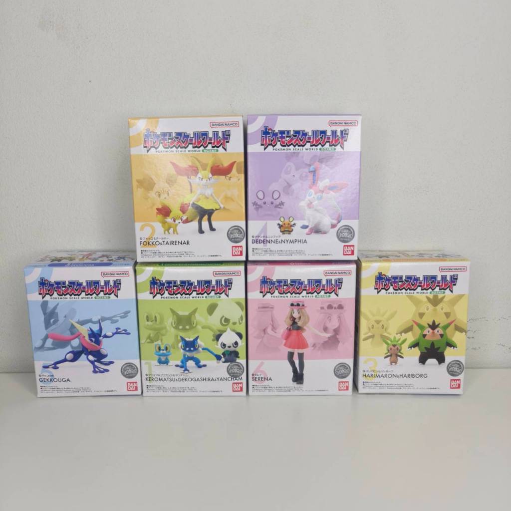 โมเดลฟิกเกอร์เเท้100%Pokemonโปเกมอน pokemon world scale-XY-Kalos-Region-โปเกมอนเวริ์คสเกลภูมิภาคคาลอสมือหนึ่งของเเท้