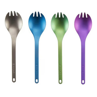Snow Peak Titanium Spork ช้อนกึ่งส้อม (ช้อน+ส้อม) ไทเทเนียม …