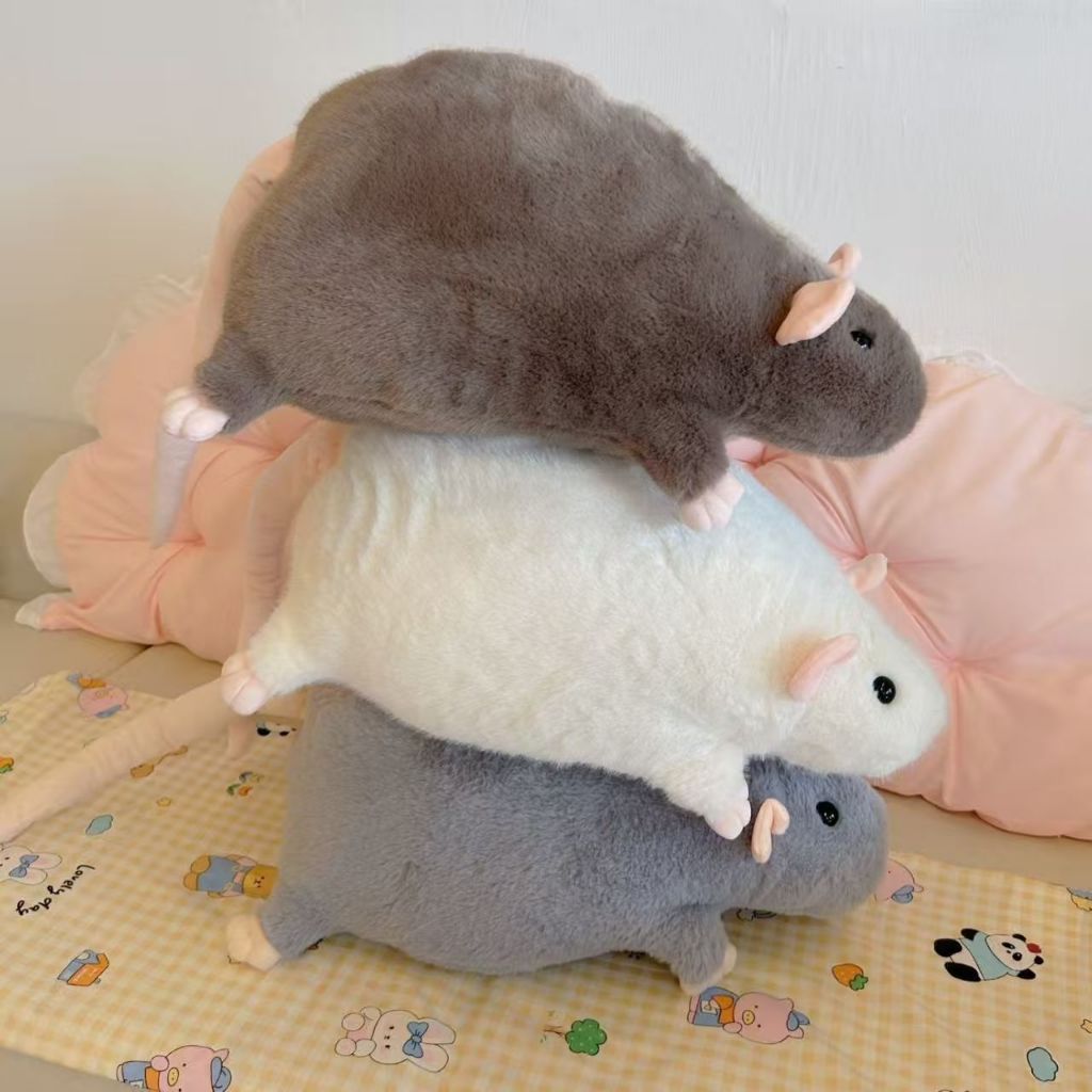 🐭ส่งจากไทย🐭 35/90cmตุ๊กตาหนูดอกไม้ ขนาดใหญ่ดอกไม้สาขาหนู ตุ๊กตาน่ารักการ์ตูนนุ่ม ของขวัญวันเกิด - รูปที่ 3