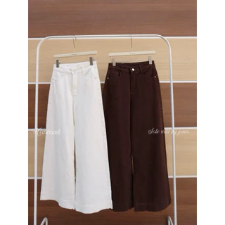 Heartmade-Solie wild-leg jeans👖🪡(s-3xl)สินค้าพรัอมส่ง