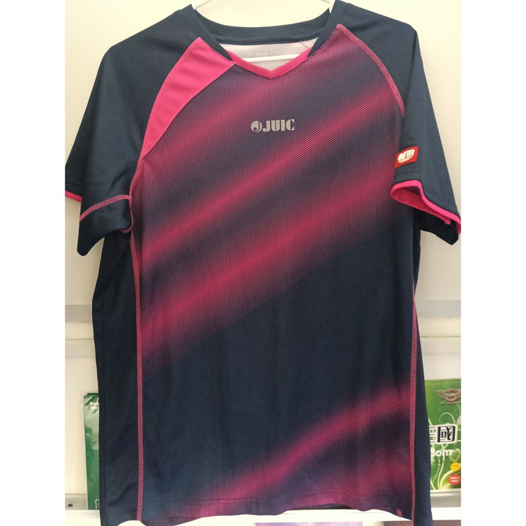 เสื้อกีฬาปิงปองมือ 2 ของแท้ Brand Juic Yasaka Victas