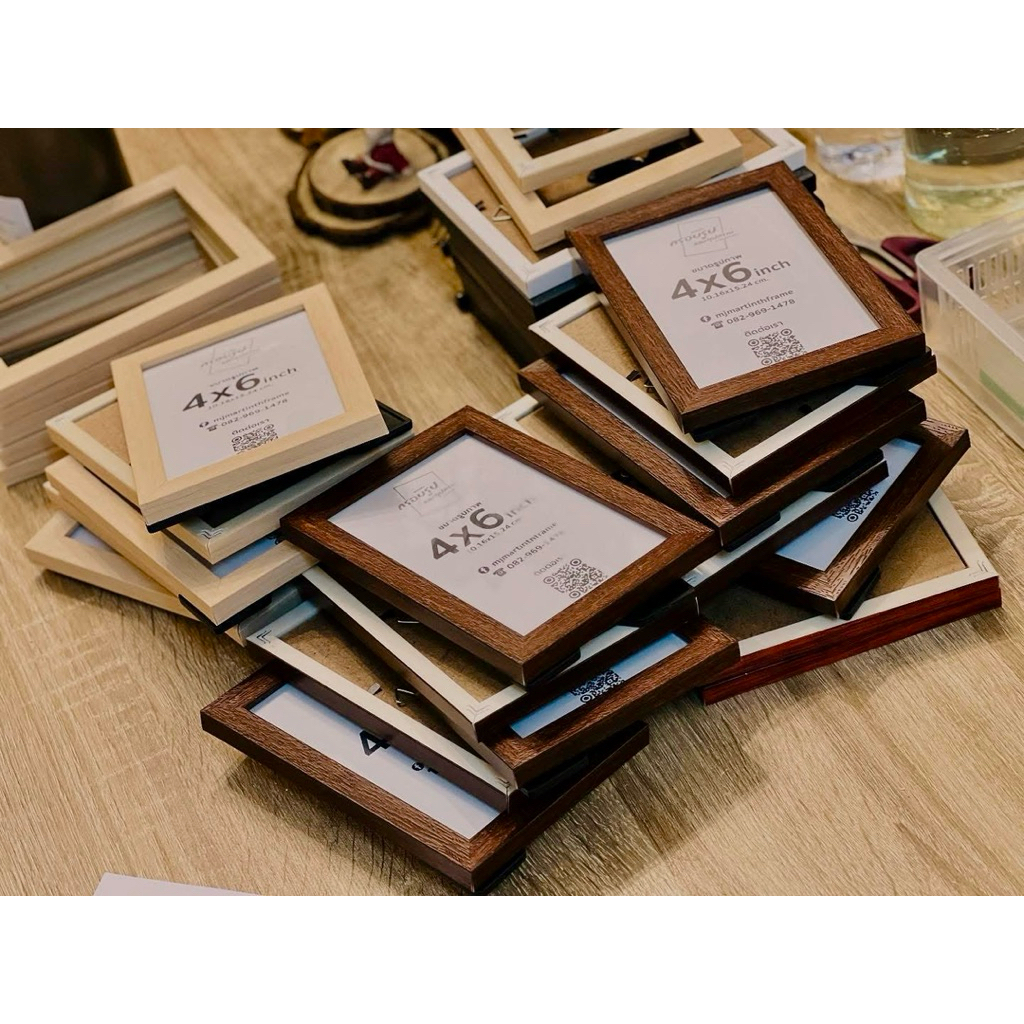 กรอบรูปมินิมอล ขนาด 4x6 นิ้ว •MJMARTINTH FRAME•MINIMAL PHOTO FRAME