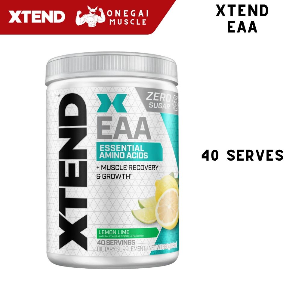 Xtend EAA Amino Acids 40 Servings | อาหารเสริมฟื้นฟูกล้ามเนื้อ เพิ่มความอึด ออกกำลังกาย, Xtend, EAA