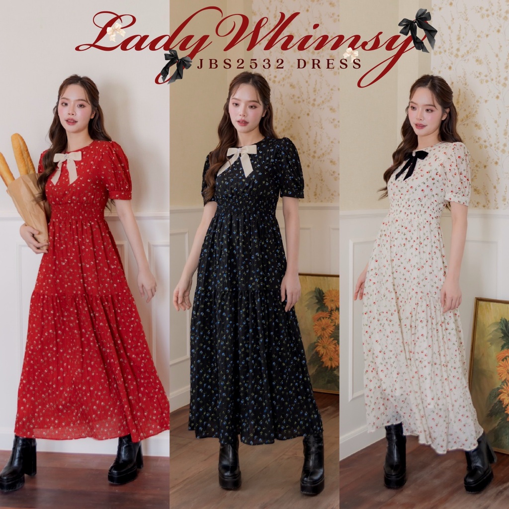 #JBS2532 Lady Whimsy Dress Joobs studio