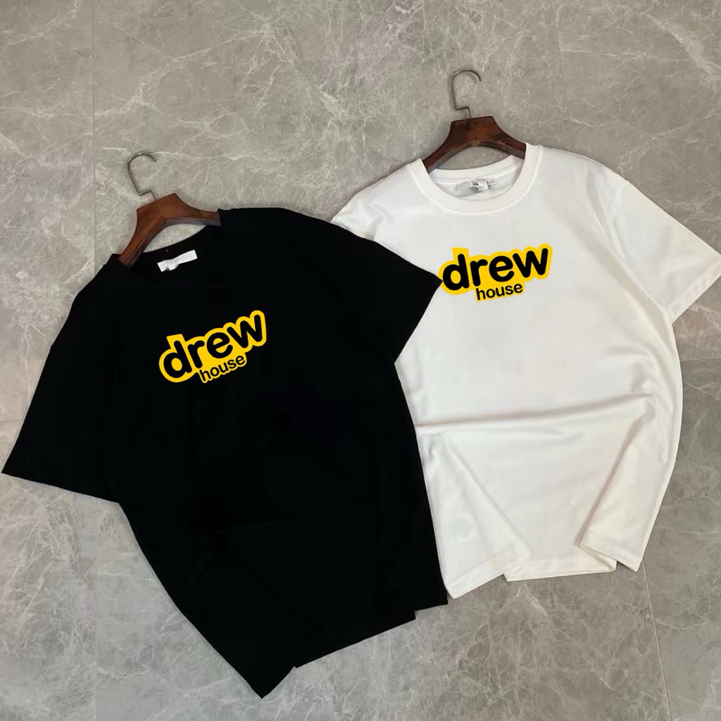 🌟STF_SHOP 🌟เสื้อยืด แขนสั้น คอกลม สกรีนลายdrewน่ารักๆ เสื้องาน DTF