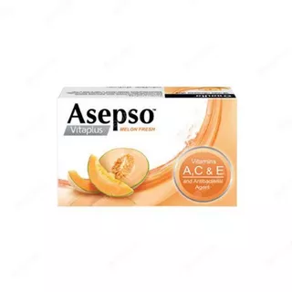( แบบก้อน ) Asepso Soap อาเซปโซ โซฟ สบู่อาบน้ำ 70-80 กรัม