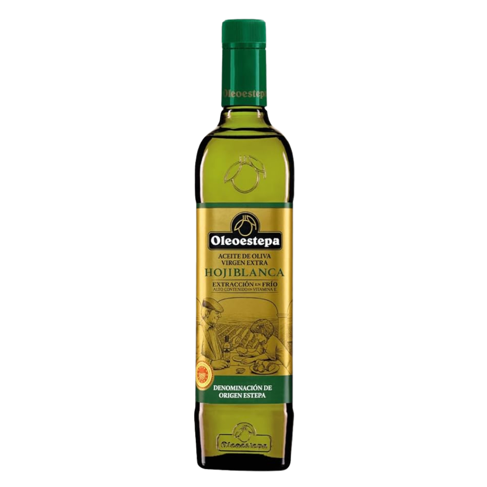 Extra Virgin Olive Oil Oleoestepa Hojiblanca น้ำมันมะกอกเอ็กซ์ตร้าเวอร์จิน โฮฮิบลางก้า 500 ml.