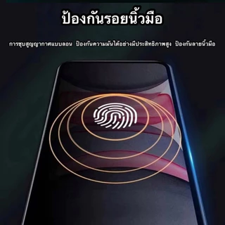 ฟิล์มกันมอง กันเสือก เซลามิกด้าน เต็มจอ Realme (เรียวมี) ไม่ดันเคส กาวเต็มแผ่น ฟิล์มกันกระแทก Realme ทุกรุ่น