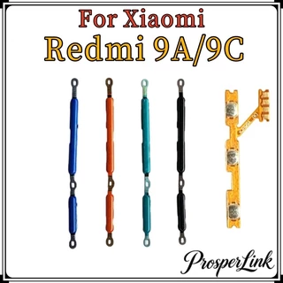 แพรปุ่มสวิตปิดเปิด ปุ่มเปิดปิด ปุ่มเปิดเสียง ปุ่มสวิตช์นอก สําหรับ Xiaomi Redmi 9A 9C
