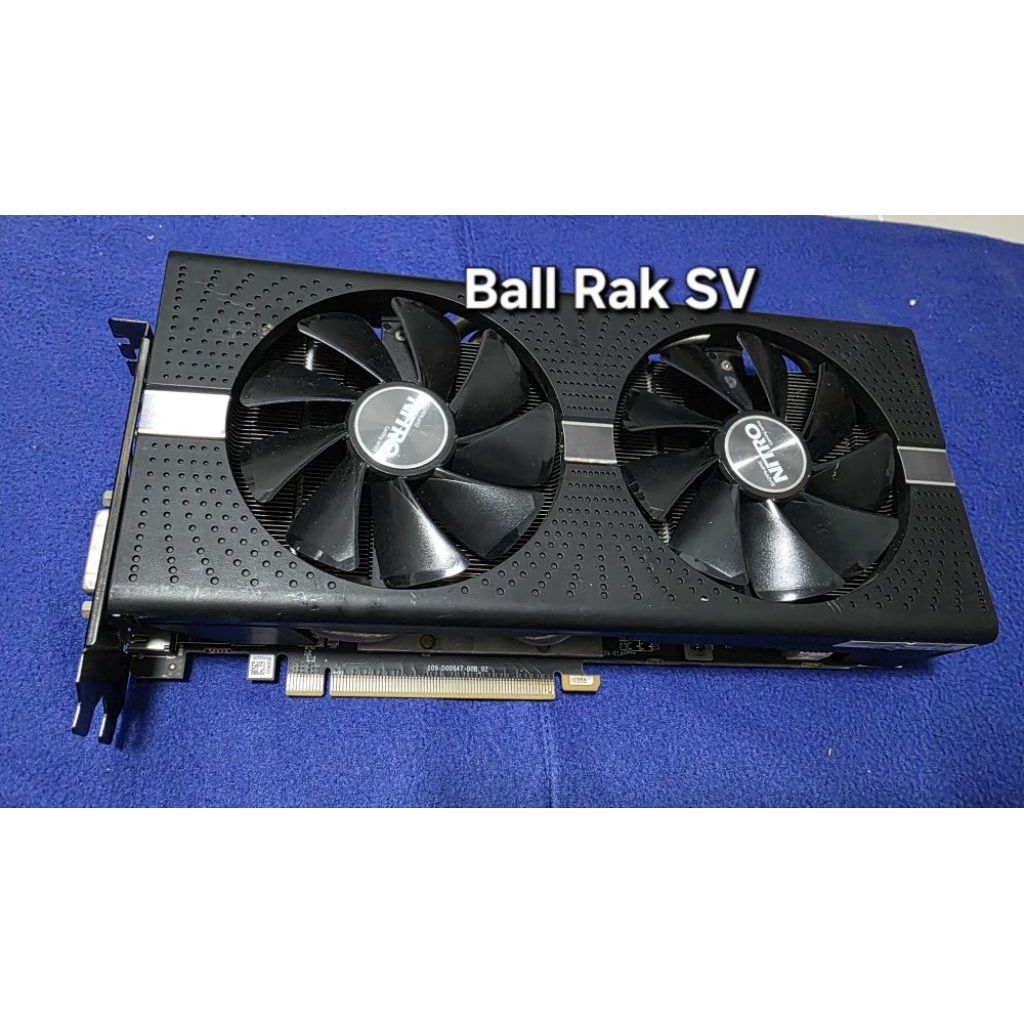 การ์ดจอ Sapphire NITRO Radeon RX580/4-8GB