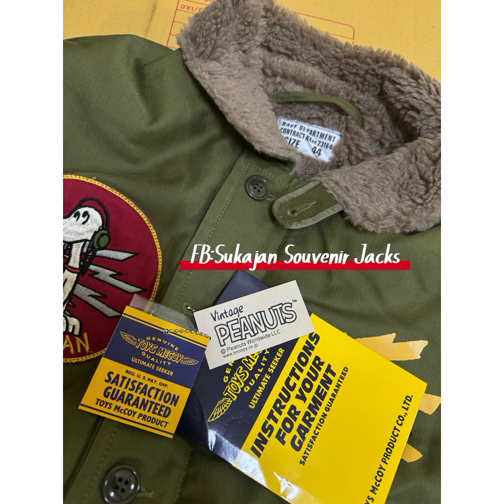 Toys McCoy's Winter 2025 collection แจ็คเก็ตสไตล์อเมริกันวินเทจ - รูปที่ 3