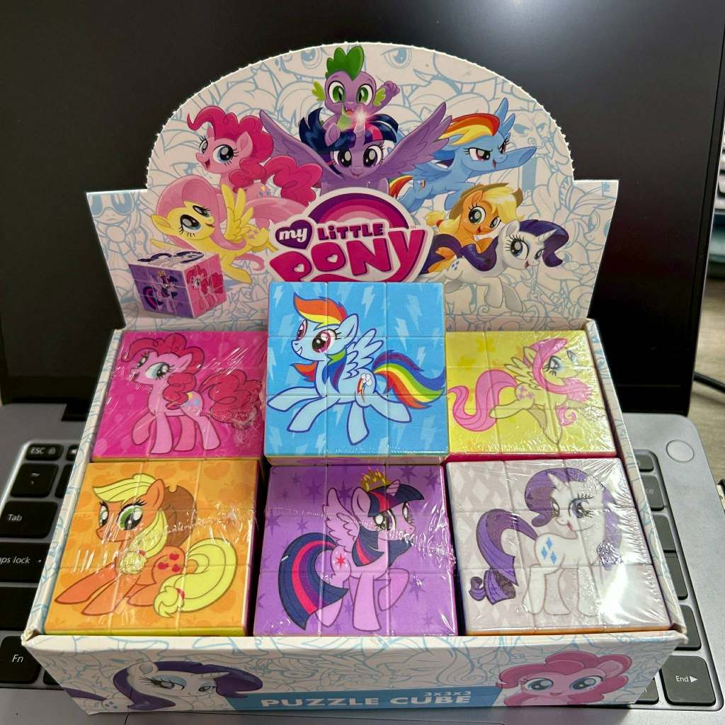 รูบิคลายการ์ตูน ลูกบาศก์รูบิค ของเล่นเด็ก เสริมพัฒนาการ ราคา1 ชิ้น - รูปที่ 3