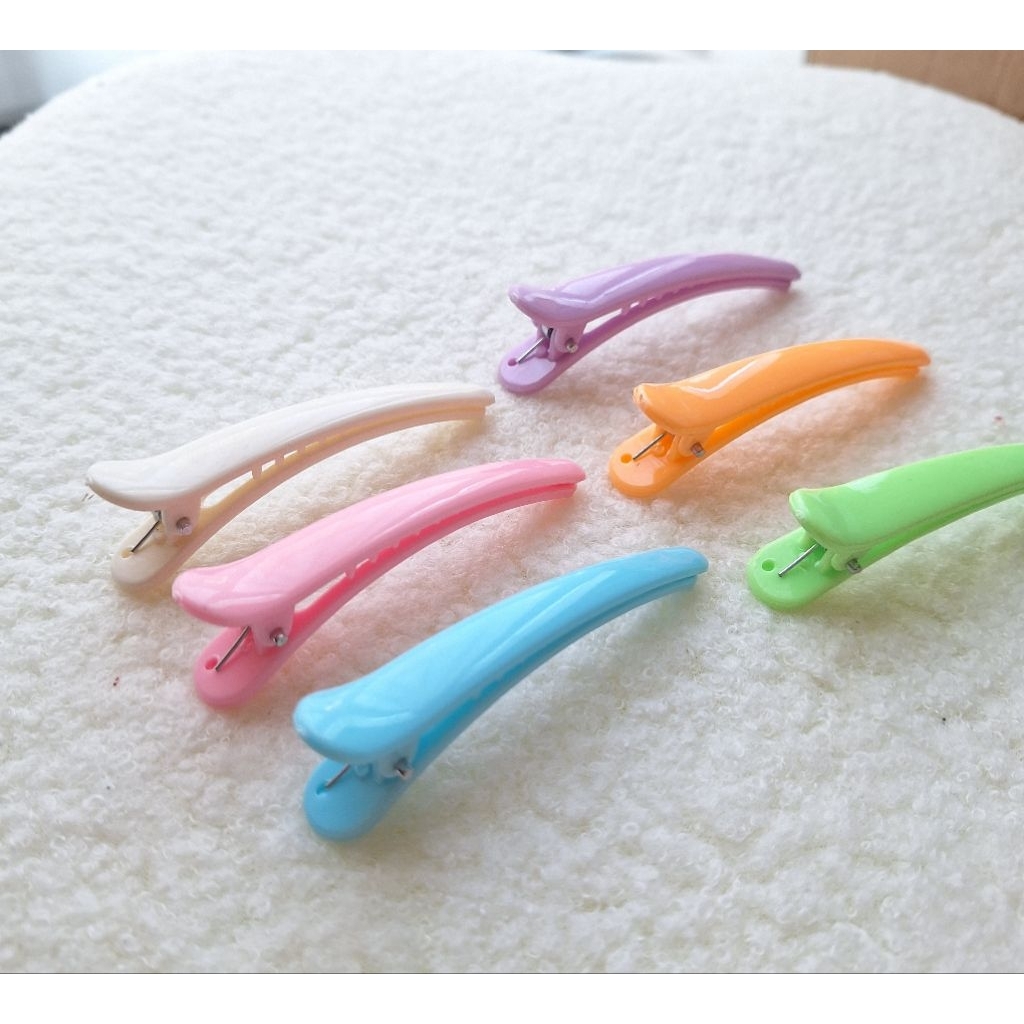 L311 กิ๊บติดผมทรงยาวสีพาสเทล สุ่มสี พร้อมส่งจากไทย