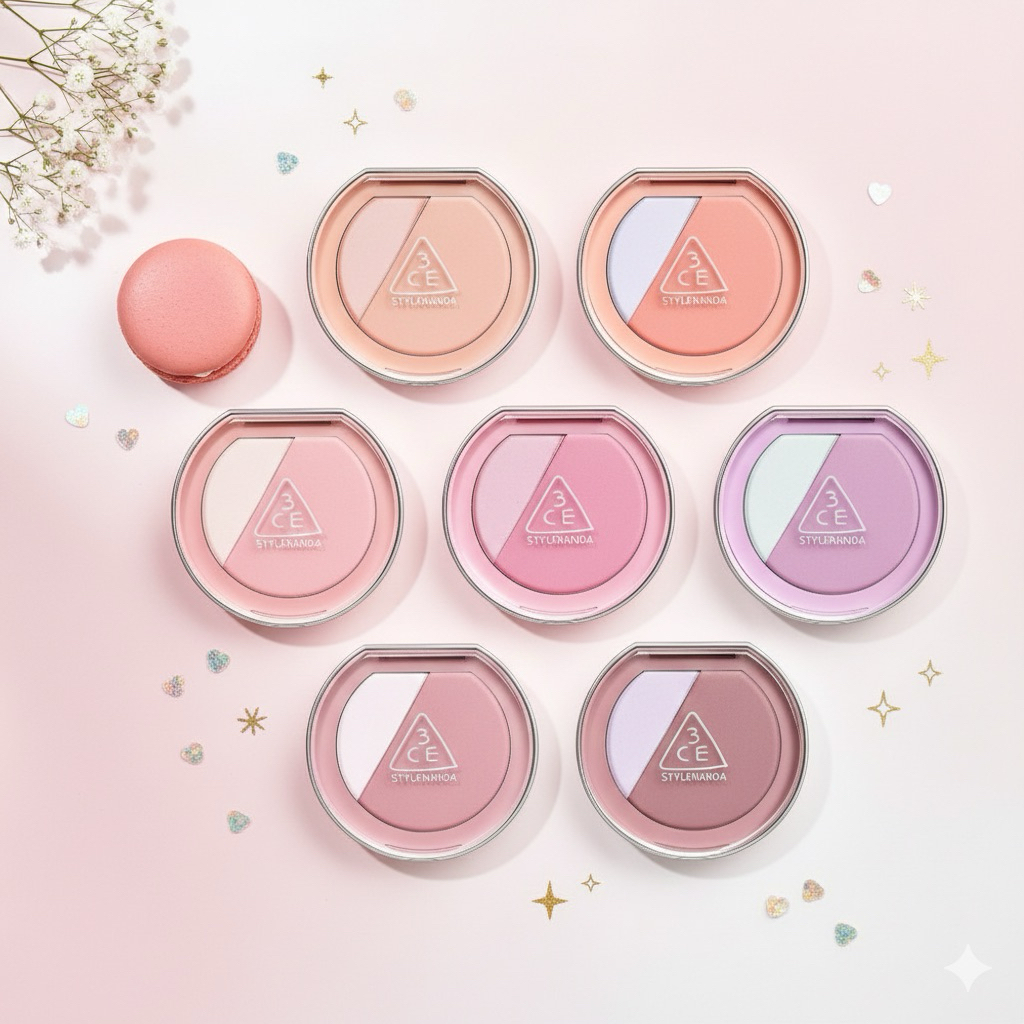 3CE BLUSHLIGHTER ทรีซีอี บลัชไลเตอร์ 4.3 กรัม (บลัชออน, ที่ปัดแก้ม, blush on)