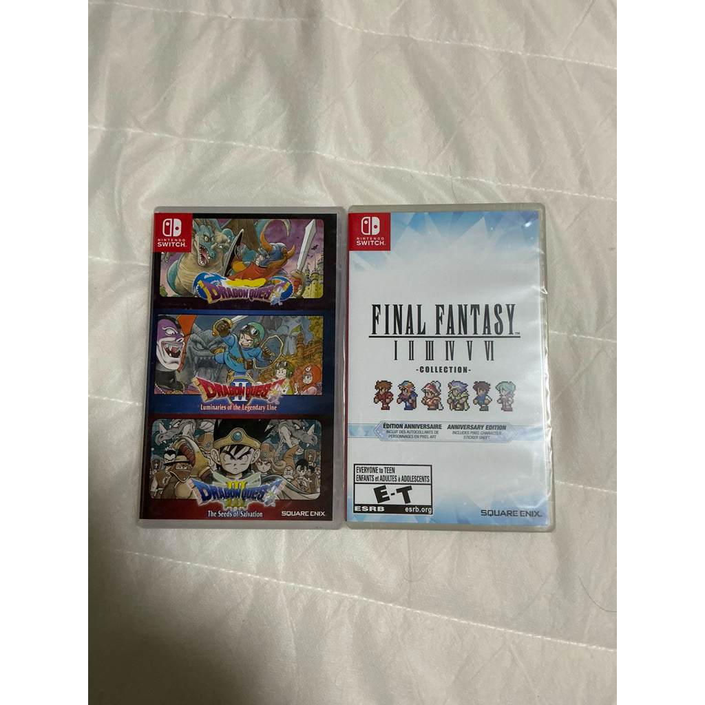 NSW  Final fantasy 1 - 6 // คุนิโอะ สามก๊ก // dragon quest 1 2 3 // DQ 3 hd remake /// football mana