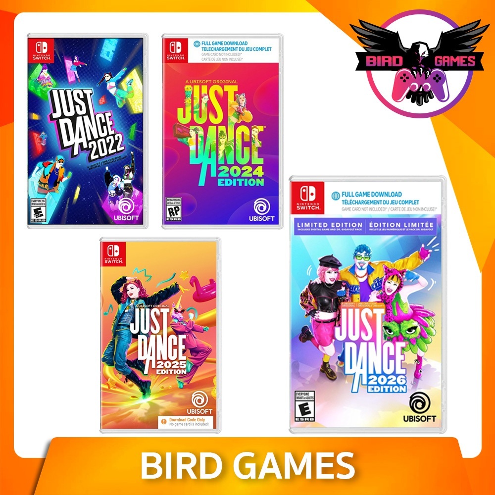 Just Dance 2022 , Just Dance 2024 , Just Dance 2025 , Just Dance 2026 Nintendo Switch Game แท้มือ1!!
