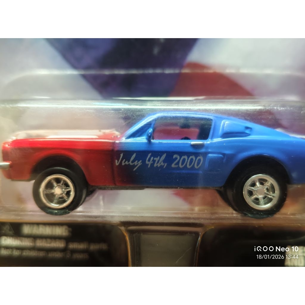 Johnny lightning ID4 Mustang ท้องเหล็ก