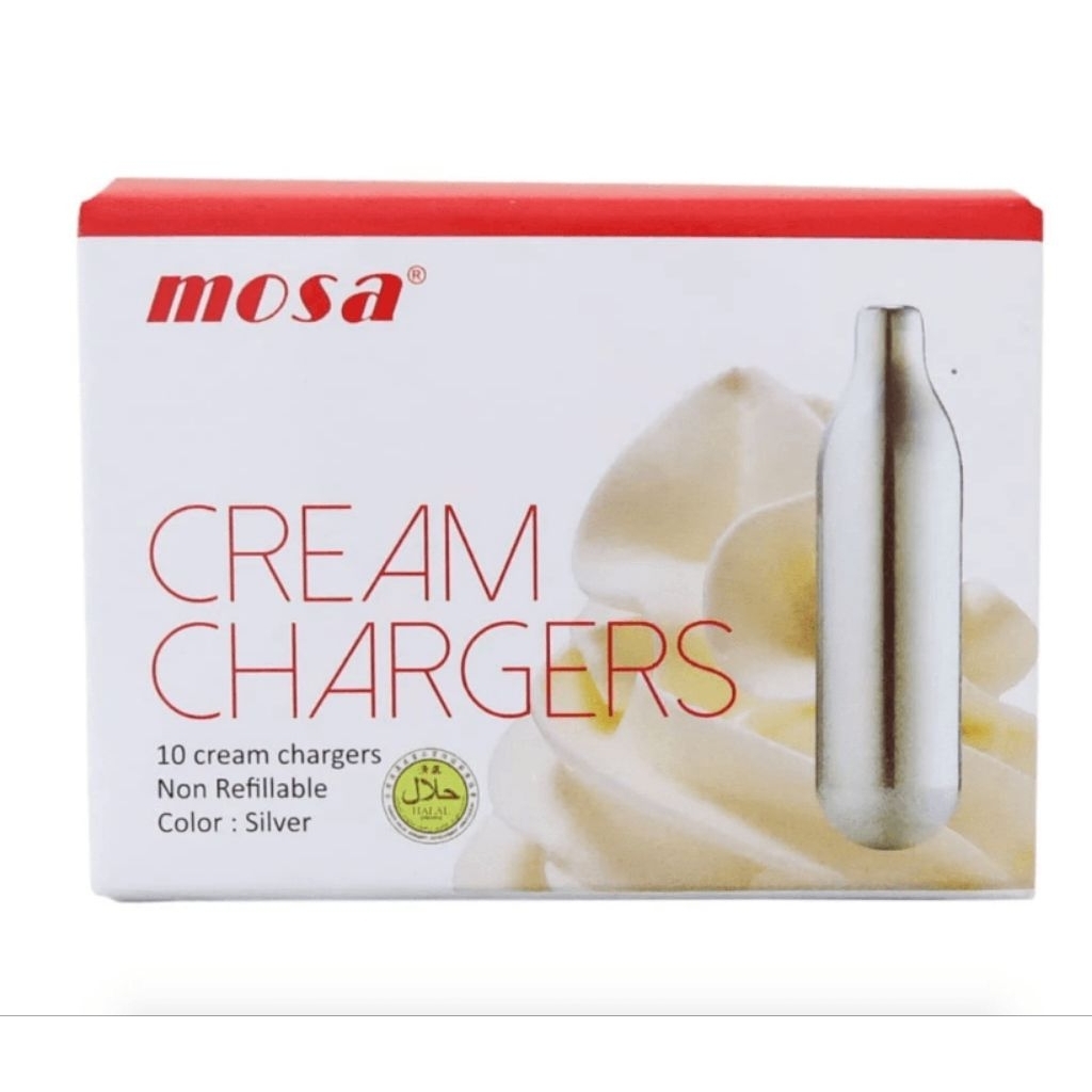 Mosa แก๊สวิปครีมไนตรัสออกไซด์ 100% ของแท้คุณภาพพรีเมียม ส่งไวภายใน 24 ชม.