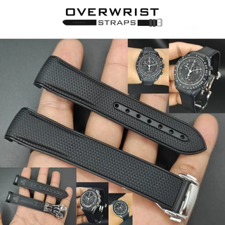 สายนาฬิกาแบบยางรุ่น Curved End Deployant for OXS, RL 20mm, OMG Speed M