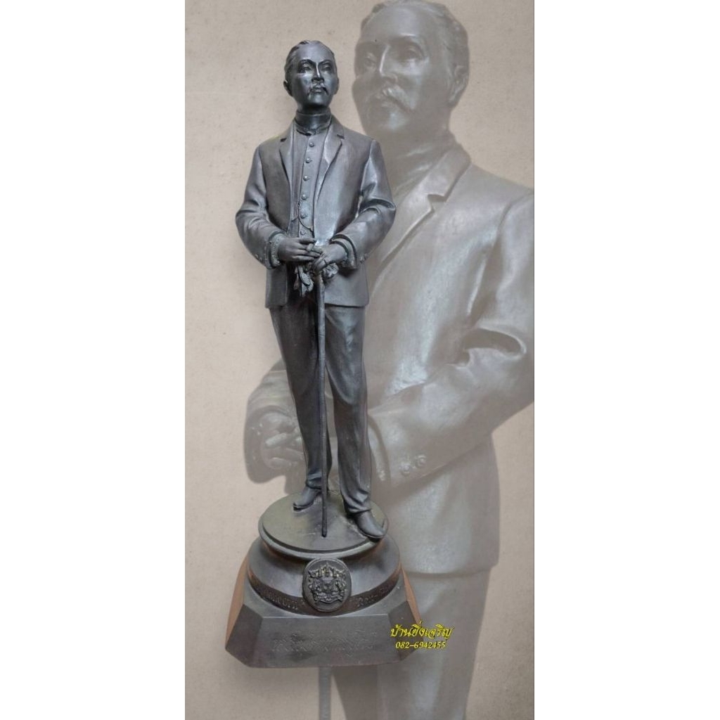 พระบรมรูป รัชกาลที่5 ประพาสยุโรป วัดนิเวศธรรมประวัติ บางปะอิน จ.อยุธยา