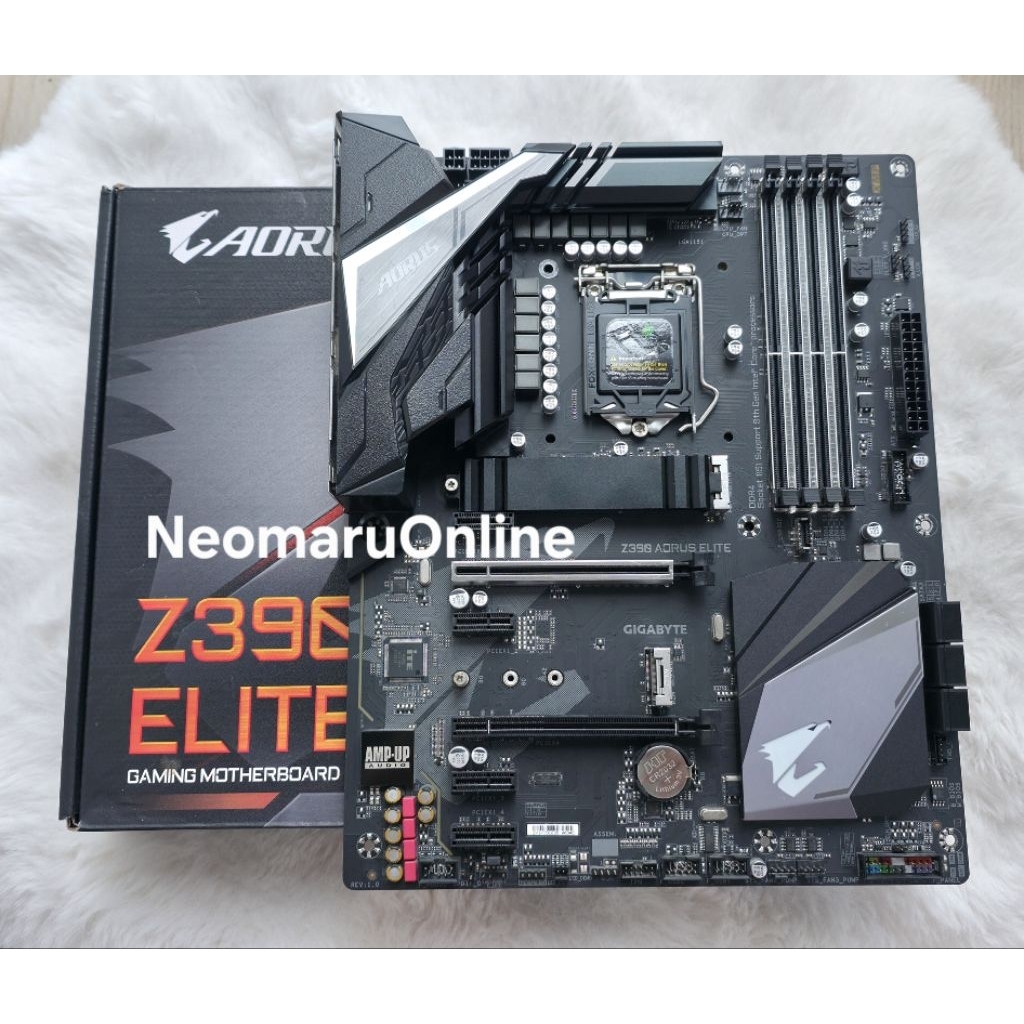Mainboard AORUS Z390 ELITE by Gigabyte ภาพสินค้าจริง