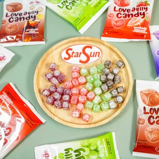 Love Jelly Candy(กรี๊ดกร๊าดแพ็คเก็จใหม่) ลูกอมเคี้ยวหนึบ