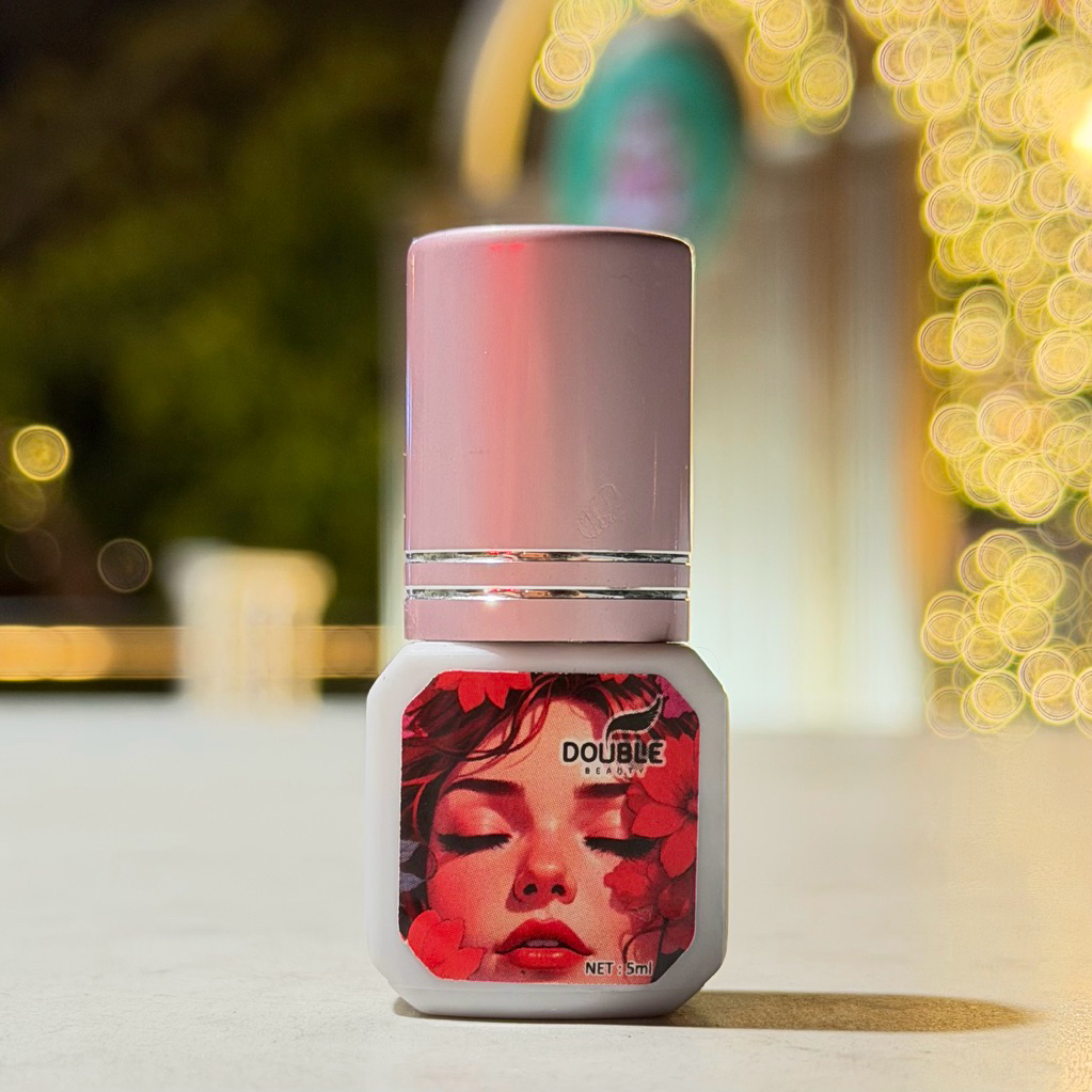 กาวดอก 5g. กาวต่อขนตา ของแท้ Double Beauty 100% // ขายดี