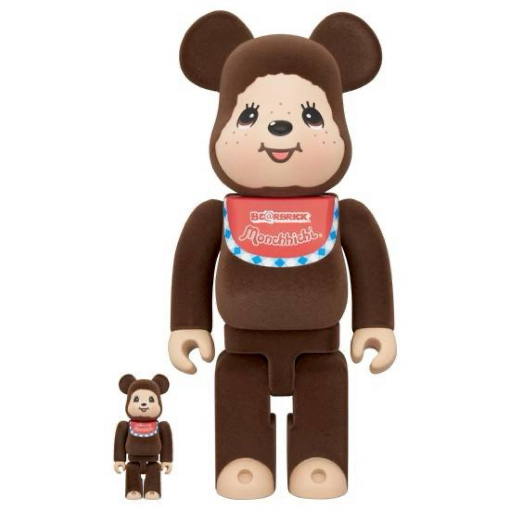 (พร้อมส่ง💥แมสได้🛵)Monchhichi X Bearbrick คอลเลกชั่นใหม่ห้ามพลาด🐻🐵
