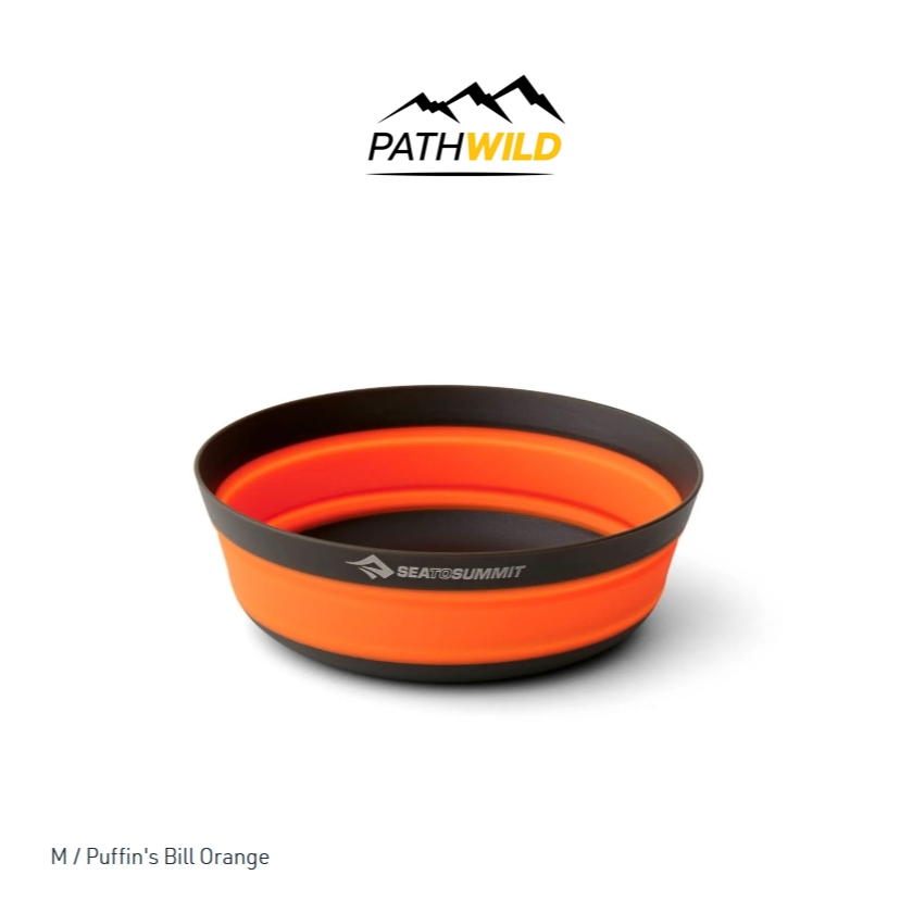SEA TO SUMMIT FRONTIER ULTRALIGHT COLLAPSIBLE BOWL ชามพับได้ พกพาสะดวก วัสดุ foodgrade น้ำหนักเบา ขอบมั่นคงจับถนัดมือ