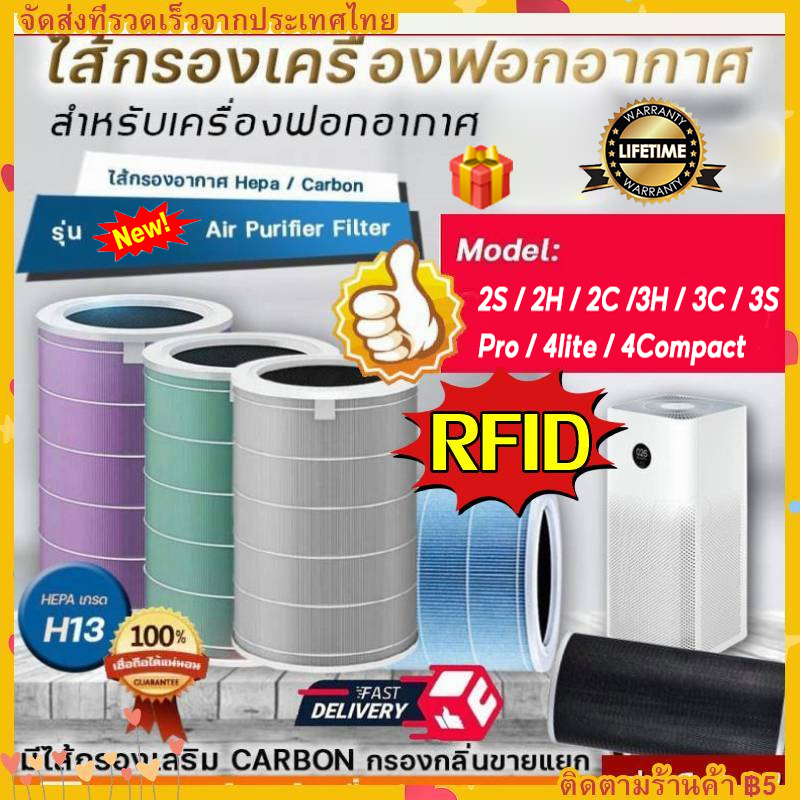【COD】 มี RFID Air Purifier Filter For Pro 1 / 2 / 2S / 2H / 3H/ 3C / Pro / 4lite/4Compact ไส้กรองอากาศ รุ่น กรอง ไส้กรอ