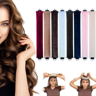 ชุดโรลม้วนผม 1/3 ชิ้น Heatless Curling Rod แถบคาดศีรษะ Lazy Hair Curlers ไม่มีความร้อนผม พร้อมตะขอเครื่องมือจัดแต่งทรงผม