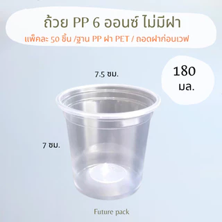 ถ้วยกระปุก PP /ฝาเรียบ,ฝาโดม แยกขายแพ็คละ50ชุด กระปุกน้ำพริกราคาถูก