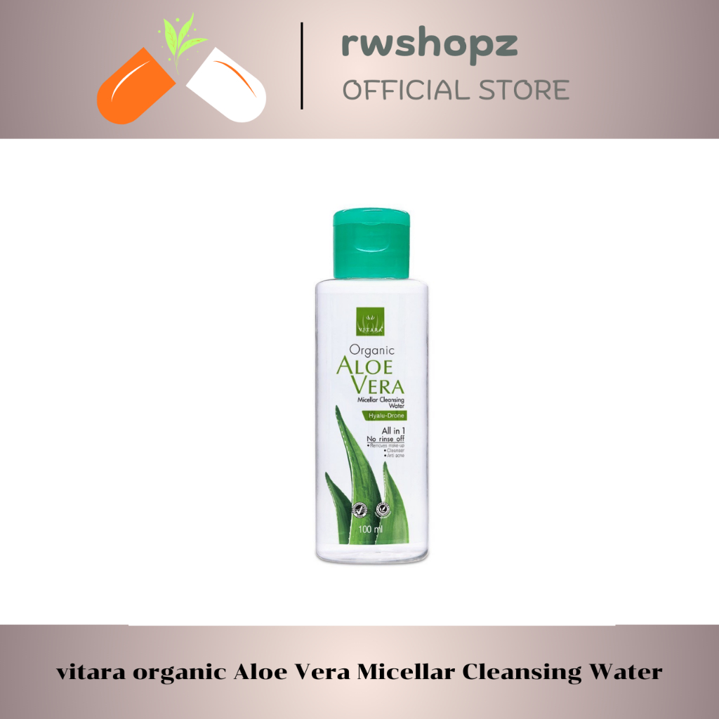 Vitara organic aloe vera micellar cleansing water 100ml