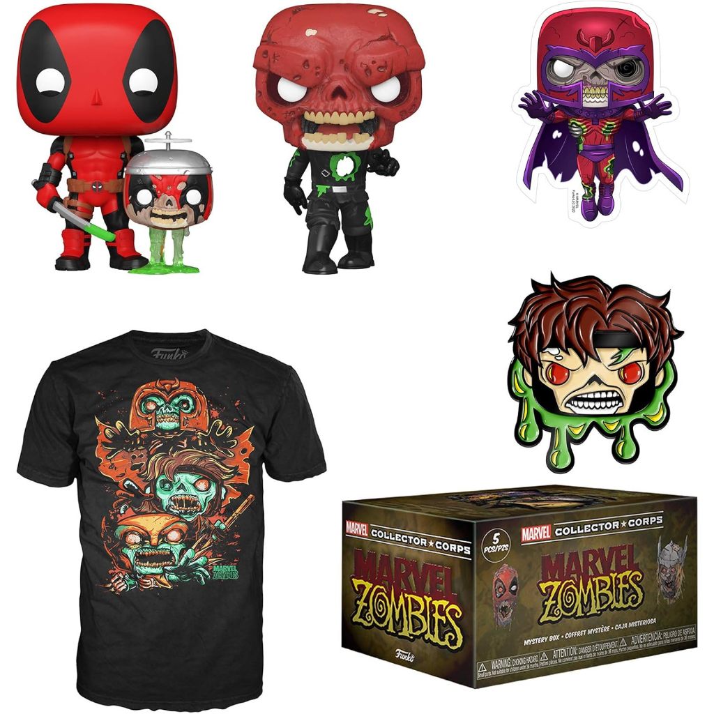 Funko Pop Marvel Collector's Corps Box Marvel Zombies