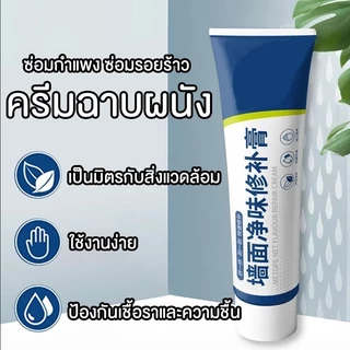ผนังสวยเหมือนใหม่ TIA ครีมฉาบซ่อมผนัง กาวซ่อมผนัง ครีมซ่อมแซมผนัง ซื้อ 1 แถม 1 ใช้ง่าย