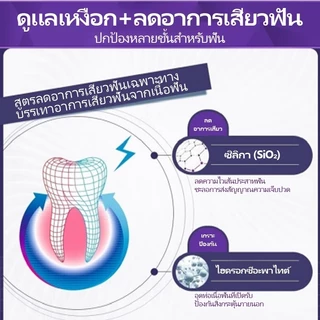 Kreain Neture ยาสีฟันสมุนไพรฟลูออไรด์ ฟอกฟันขาวเร่งด่วน การแก้ไขปัญหาในช่องปาก ฟัน และเหงือก อุปกรณ์ทันตกรรม