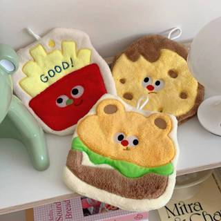 CH0435 ผ้าอเนกประสงค์ เช็ดมือ หนา 2 ชั้น ซับน้ำดี ลายน่ารัก …