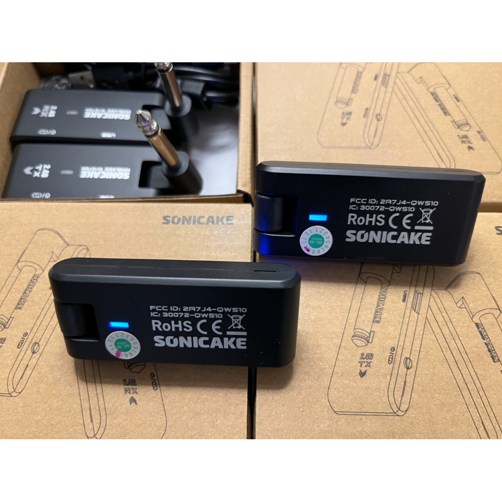 Sonicake QWS-10 – ระบบ Wireless 2.4G สำหรับกีตาร์/เบส