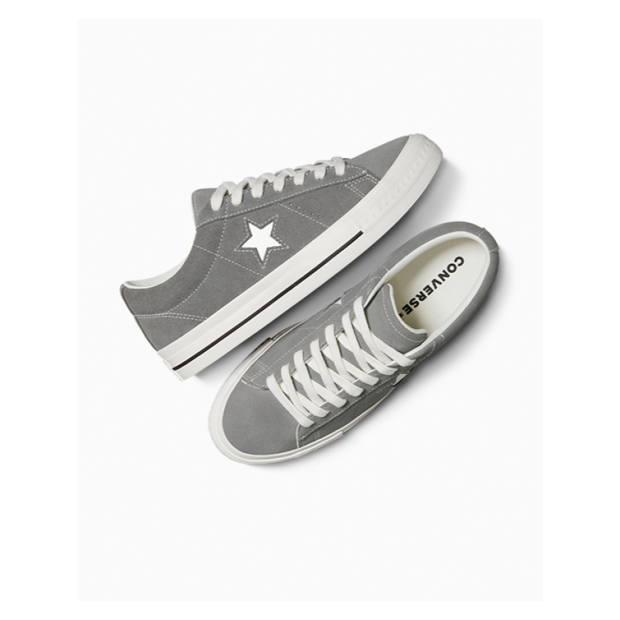 CONVERSE حذاء One Star 95 Seasonal Color OX — رمادي — صورة 4