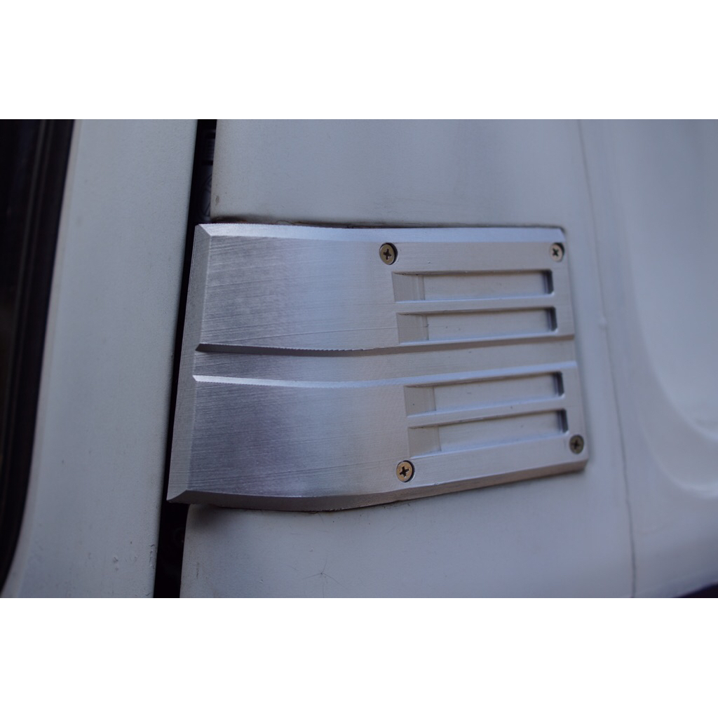 ฝาปิดช่องลมหลัง isuzu buddy (1คู่) สีบอร์นเงิน ผลิตด้วย 3d printing วัสดุ petg ทนความร้อนถึง80c - รูปที่ 6