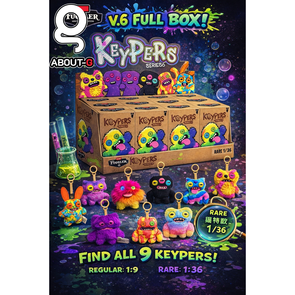 พร้อมส่ง ยกกล่อง Fuggler V.6 ของแท้ By Fuggler Monster