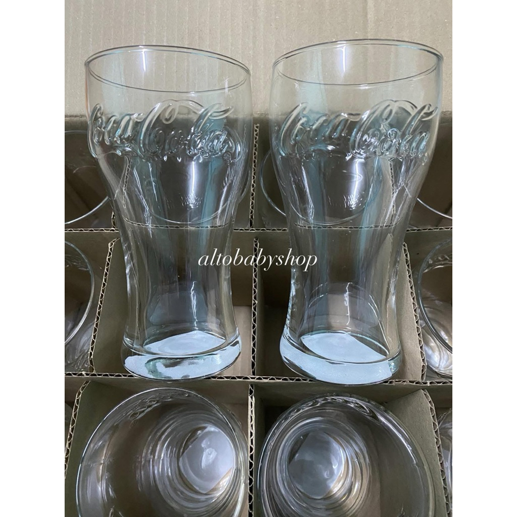 แก้วโค้ก Contour Coca - Cola Ocean Glass