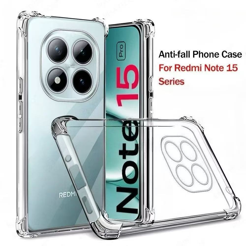 เคสใส ใช้สำหรับ Xiaomi Redmi Note15 Note15ProPlus / Poco M8Pro กันกระแท For เสี่ยวมี่ เรดมี่