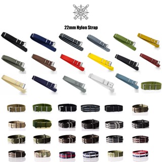 สายนาฬิกา สายผ้านาโต้ 22mm Nato Strap 22mm รุ่น CNS Nylon St…