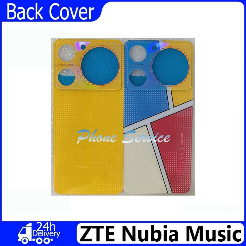 ฝาหลัง (back cover) กระจกด้านหลัง สําหรับ ZTE Nubia Music Z2353