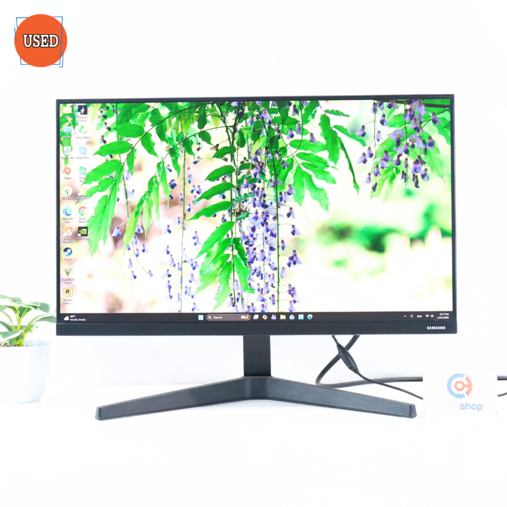 จอ (MONITOR) SAMSUNG LF24T350FHEXXT 24 INCH IPS 75Hz P15660