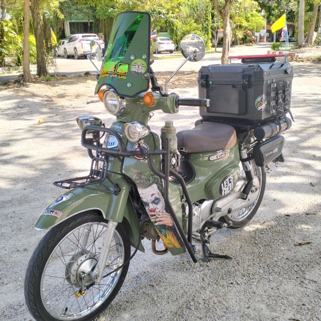 แคชบาร์Supercubไฟกลม110 - รูปที่ 2