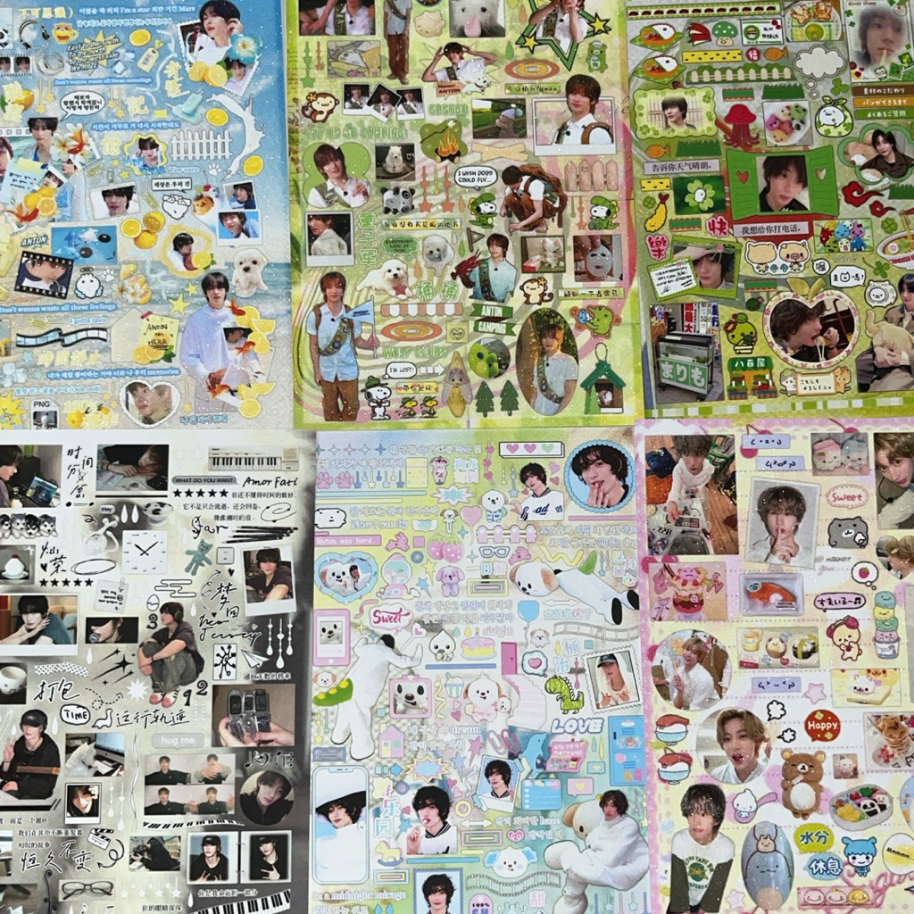 พร้อมส่ง ซองสุ่ม สติ๊กเกอร์ โฟโต้การ์ด Riize Sticker Photocard น้องข้าว แฟนเมค