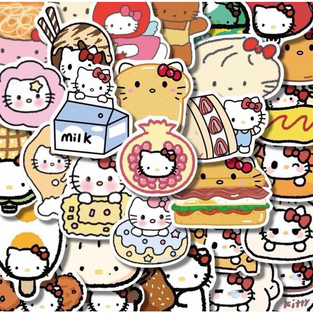Hello Kitty Sticker Set 50 ชิ้น